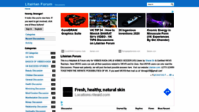 What Forum.litairian.com website looked like in 2020 (4 years ago)