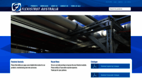 What Flexistrut.com.au website looked like in 2020 (4 years ago)