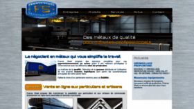 What France-steel.fr website looked like in 2020 (4 years ago)