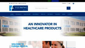 What Flemingmedical.ie website looked like in 2020 (4 years ago)