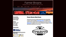 What Farmerbrowns.com website looked like in 2020 (4 years ago)