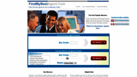 What Findmybestagent.com website looked like in 2020 (4 years ago)
