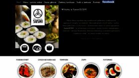 What Fusionsushi.pl website looked like in 2020 (4 years ago)