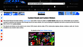 What Fastdecals.com website looked like in 2020 (4 years ago)