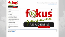 What Focusakademi.com website looked like in 2020 (4 years ago)
