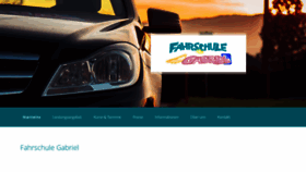 What Fahrschule-gabriel.at website looked like in 2020 (4 years ago)