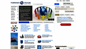 What Foreign-trade.com website looked like in 2020 (4 years ago)