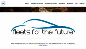 What Fleetsforthefuture.org website looked like in 2020 (4 years ago)