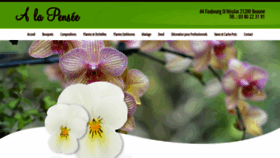 What Fleurs-alapensee.com website looked like in 2020 (4 years ago)