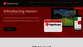 What Flightscopemevo.com website looked like in 2020 (4 years ago)