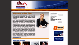 What Forex-groups.com website looked like in 2020 (4 years ago)