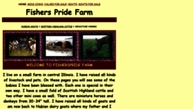 What Fisherspride.com website looked like in 2020 (4 years ago)