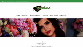 What Flowerlandmidland.com website looked like in 2020 (4 years ago)