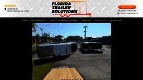 What Floridatrailersolutions.com website looked like in 2020 (4 years ago)