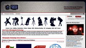 What Foto-tech.com website looked like in 2020 (4 years ago)