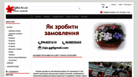 What Fialka.te.ua website looked like in 2020 (4 years ago)