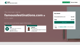 What Famousdestinations.com website looked like in 2020 (4 years ago)