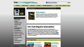 What Freetrademagazines.com website looked like in 2020 (4 years ago)