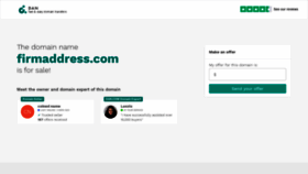 What Firmaddress.com website looked like in 2020 (4 years ago)