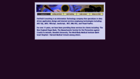 What Fairfieldconsulting.com website looked like in 2020 (4 years ago)