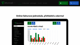 What Fakturovac.cz website looked like in 2020 (4 years ago)
