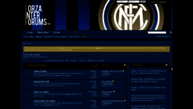 What Forzainterforums.com website looked like in 2020 (4 years ago)