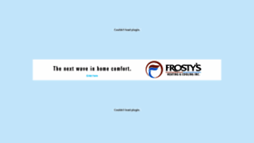 What Frostysheatingandcooling.ca website looked like in 2020 (4 years ago)
