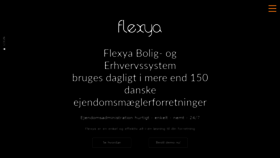 What Flexya.dk website looked like in 2020 (4 years ago)