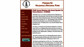 What Fhnp.org website looked like in 2020 (4 years ago)