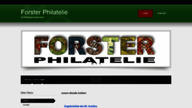 What Forsterphila.ch website looked like in 2020 (4 years ago)