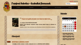 What Franjevcisubotica.rs website looked like in 2020 (4 years ago)