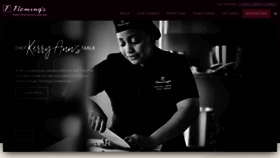 What Flemingssteakhouse.com website looked like in 2020 (4 years ago)