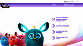 What Furby.com website looked like in 2020 (4 years ago)