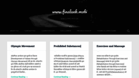 What Finalank.mobi website looked like in 2020 (4 years ago)