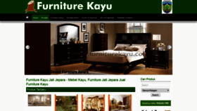 What Furniturekayu.com website looked like in 2020 (4 years ago)