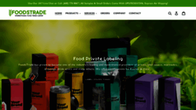 What Foodsfortrade.com website looked like in 2020 (4 years ago)