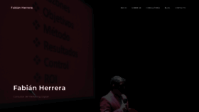 What Fabianherrera.net website looked like in 2020 (5 years ago)