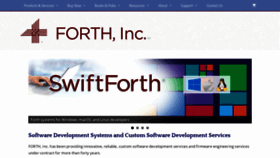 What Forth.com website looked like in 2020 (5 years ago)