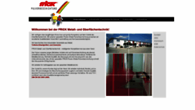 What Frick-pulverbeschichtung.de website looked like in 2020 (6 years ago)