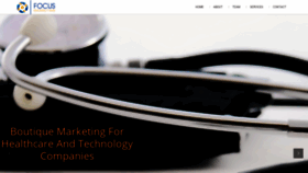 What Focusmarketingcs.com website looked like in 2020 (4 years ago)