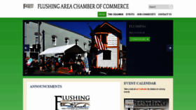 What Flushingchamber.com website looked like in 2020 (4 years ago)