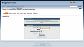 What Forum.kesportal.hu website looked like in 2020 (4 years ago)