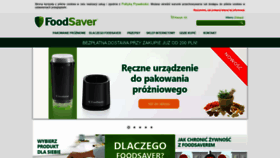 What Food-saver.pl website looked like in 2020 (4 years ago)