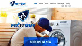 What Fixitguychicago.com website looked like in 2020 (4 years ago)