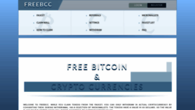 What Freebcc.org website looked like in 2020 (4 years ago)