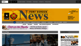 What Fortgordonsignal.com website looked like in 2020 (4 years ago)