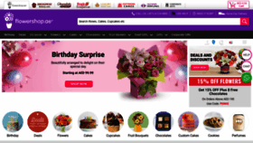 What Flowershop.ae website looked like in 2020 (5 years ago)