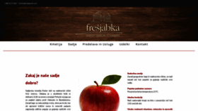 What Fresjabka.si website looked like in 2020 (4 years ago)