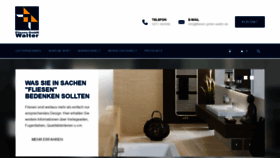 What Fliesen-gmbh-walter.de website looked like in 2020 (4 years ago)
