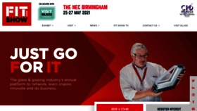 What Fitshow.co.uk website looked like in 2020 (4 years ago)